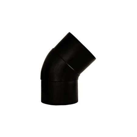 Yıldız Polietilen 90MM Hdpe Enjeksiyon 45 derece Dirsek